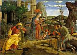 Andrea Mantegna Adoration of the Shepherds painting